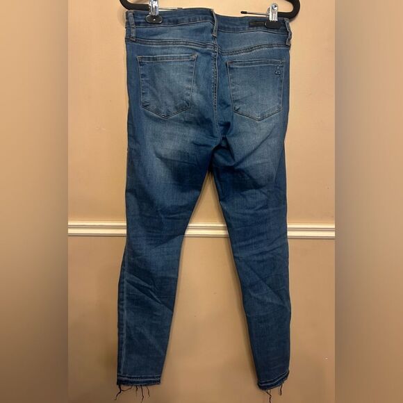 Articles of Society Sarah Skinny Jeans High Rise Distressed Mead Size 27 - Picture 3 of 11